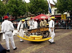 Alkmaar - trh sýrů