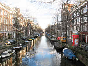 Gracht v Amsterdamu