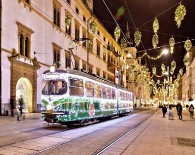 Advent v Grazu - adventní tramway