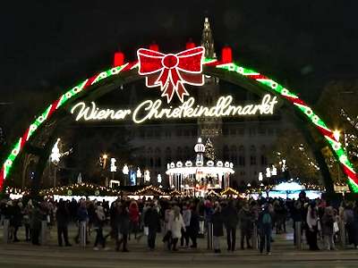 Vánoční trhy: Vídeň je v době Vánoc